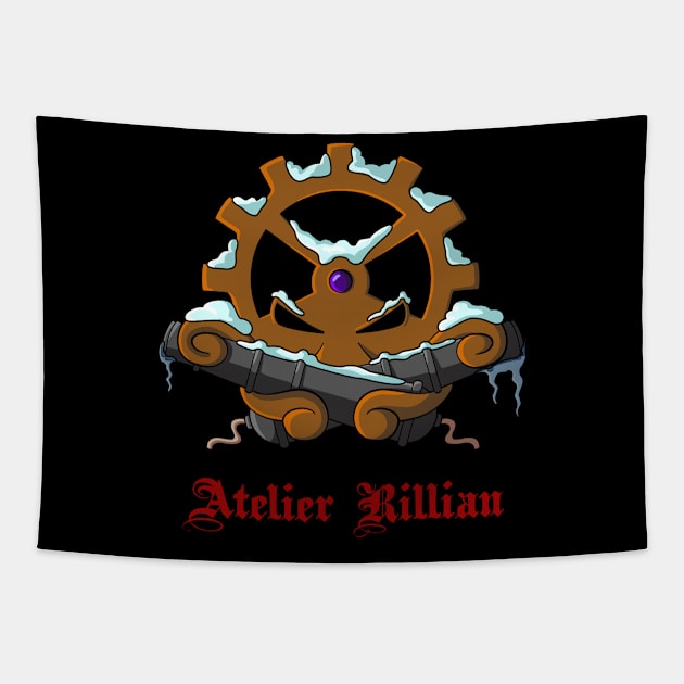 Winter Atelier Rillian logo Tapestry by AtelierRillian