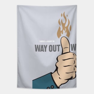 Way Out West - Alternative Movie Poster Tapestry