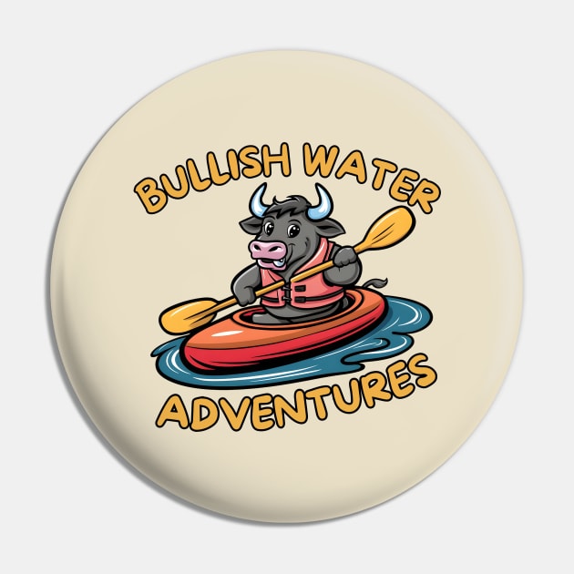 Bullish kayaking Pin by Japanese Fever