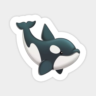 Cute Orca Magnet