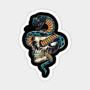 Snake Skull Magnet