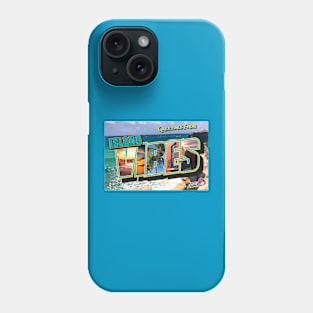 Island Vibes Post Card Phone Case