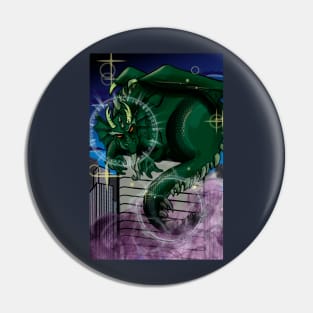 High Rise Dragon Pin