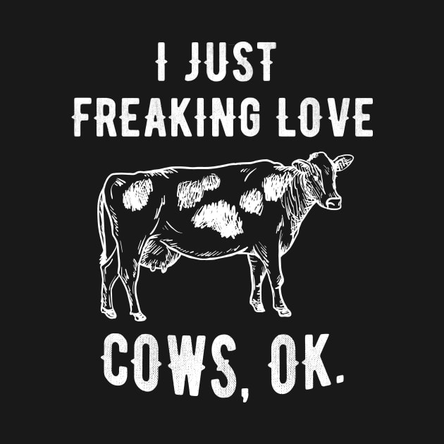 I just freaking love cows by captainmood