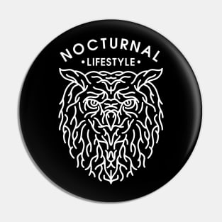 Nocturnal Lifestyle 2 Pin