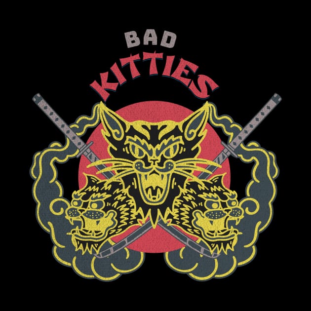 Bad Kitties by Bananas T-Shirts