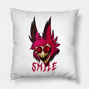 alastor smile hazbin hotel Pillow