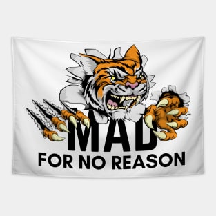 Mad For No Reason Tapestry