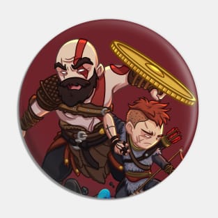 God of War - Dad of Boy Pin