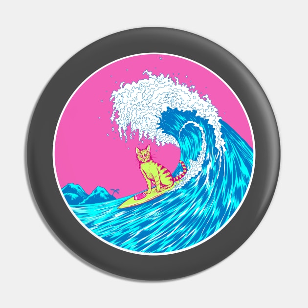 Great Wave. Empty Bowl Pin by CMButzer