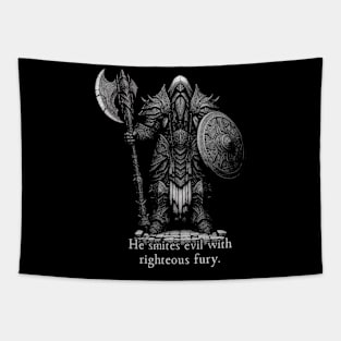 Dwarf Paladin Tapestry