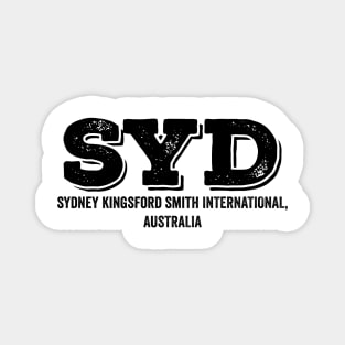 SYD Sydney Kingsford Smith International Australia Airport Code Magnet