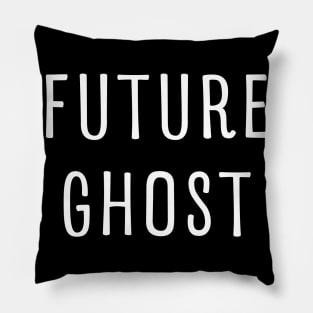 FUTURE GHOST FUNNY LAZY HALLOWEEN COSTUME Pillow