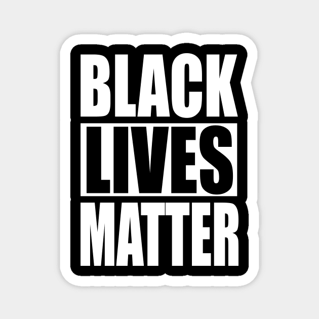 Black lives matter Magnet by elzammar