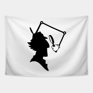 Inspector Gadget silhouette Tapestry