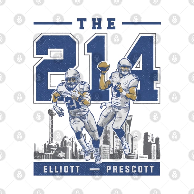 Ezekiel Elliott & Dak Prescott Dallas 214 by Buya_Hamkac