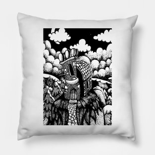 The house on the hill Pillow