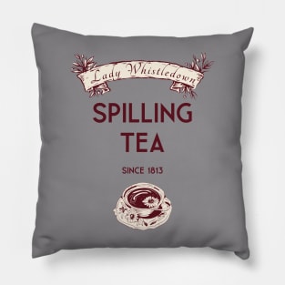 Spilling tea Pillow