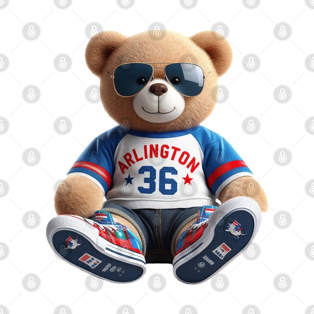 Arlington Teddy Bear by Americansports