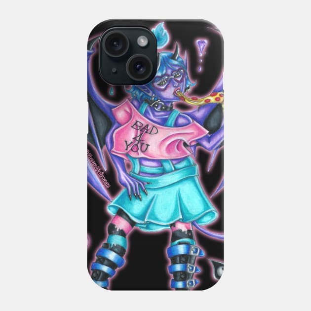 Belladonna Succubus Phone Case by Artful Magic Shop