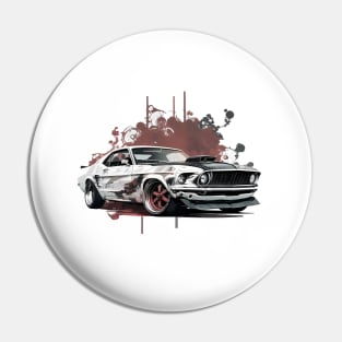 Ford Mustang Boss 429 T-Shirt Pin