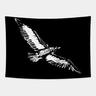 Seagull Flying Tapestry