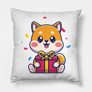 Cute Kawaii Cat with Gift Pillow