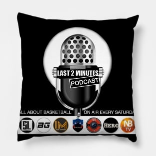 Last Two Minutes Podcast Pillow