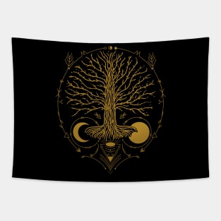 Yggdrasil - Tree of Life | Norse Pagan Symbol Tapestry