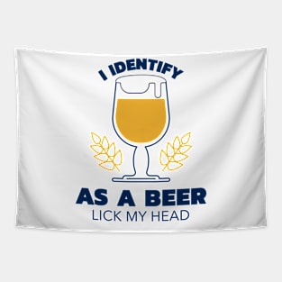 BEER IDENTITY Tapestry