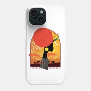 Serengetti Queen Phone Case