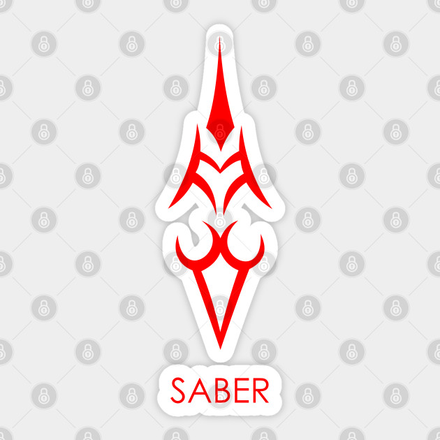 Wallpaper Fate Stay Night Saber Symbol Fate Stay Night Sticker For iPhone