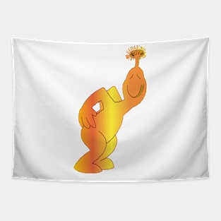 Yellow Man Tapestry