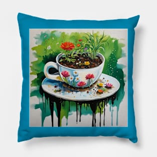 Bloom where you are planted Pillow