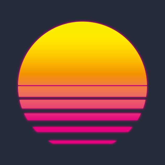 Synthwave - Retro Sunset 80s - Synthwave - Tapestry | TeePublic