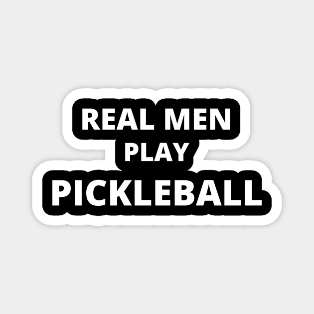 Funny Pickleball Magnet by HolyShirtsAndPants