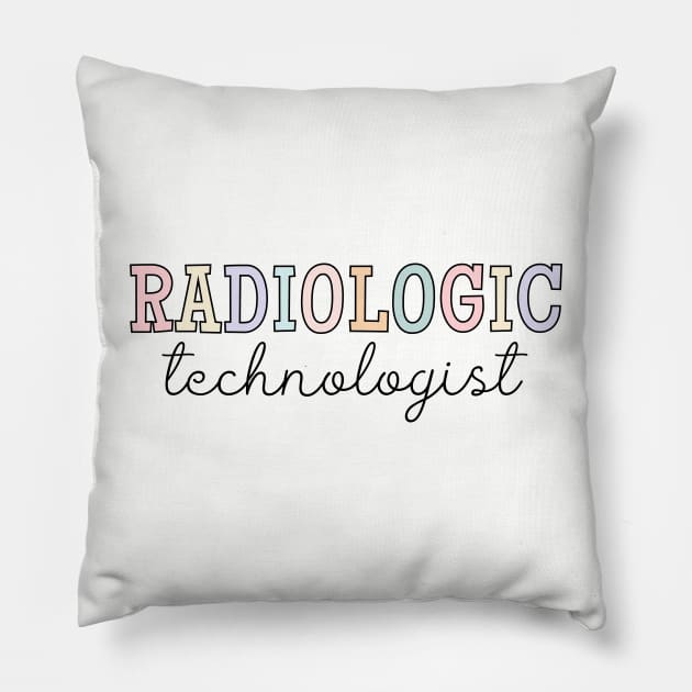 Radiologic Technologist | Xray Tech Graduation Pillow by WaBastian