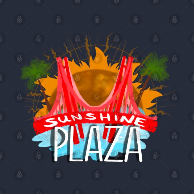 Sunshine Plaza Logo by zipadeelady