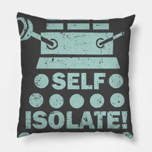 Self Isolate! Pillow