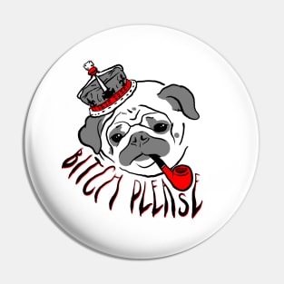 Pug Life - Cool Funny Design For Dog Lovers, Pug Fans, Cute Pug Gift Pin