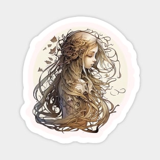 Rapunzel Magnet