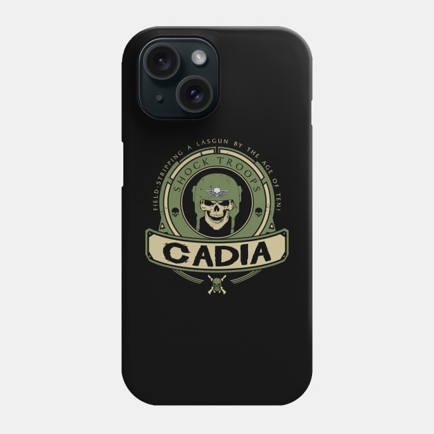 CADIA - CREST Phone Case by Absoluttees