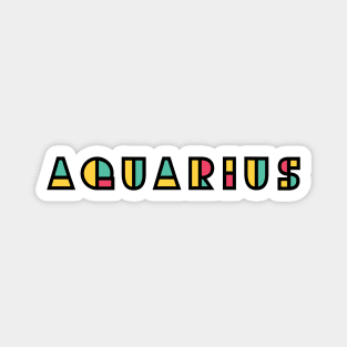 Aquarius Magnet