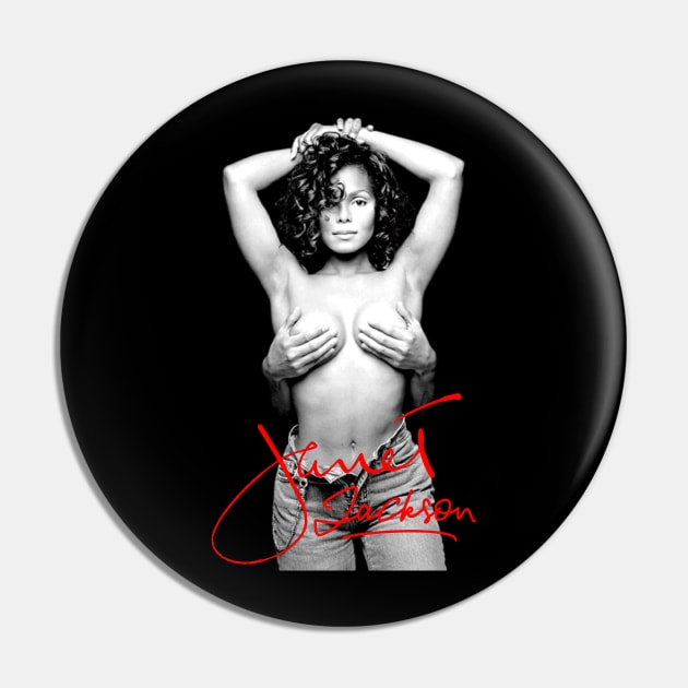 Janet Jackson // 80s rnb Pin by Mr.Jack