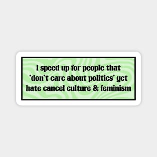 Feminism Bumper Sticker - Feminist Magnet