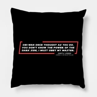 EP6 - DV - Obey - Quote Pillow