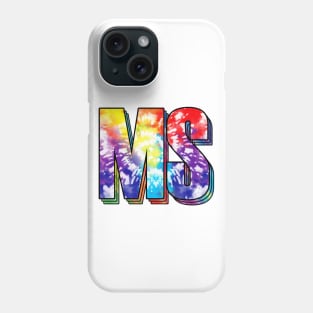 MISSISSIPPI state MS tie dye colorful Phone Case