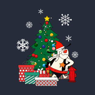 Deputy Dawg Around The Christmas Tree T-Shirt