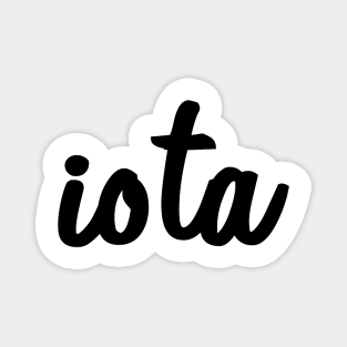 Iota Script Magnet