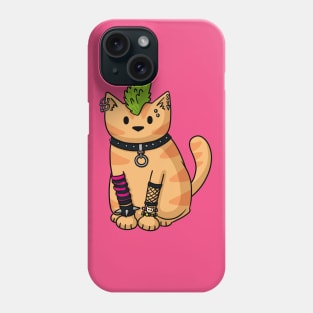 Punk Cat Phone Case